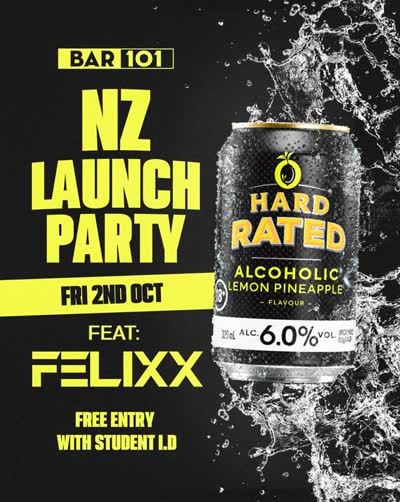 Hard Rated Lemon Pineapple NZ Launch Party
