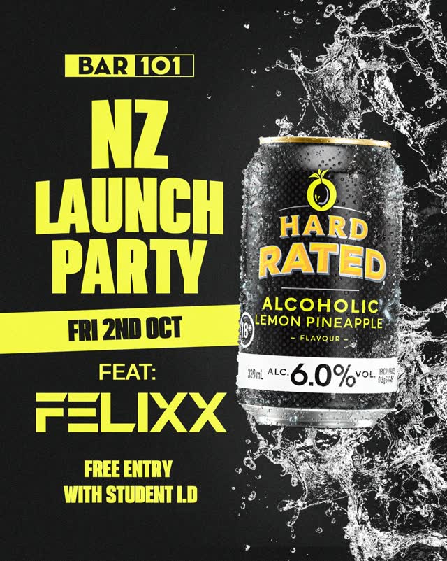 Hard Rated Lemon Pineapple NZ Launch Party