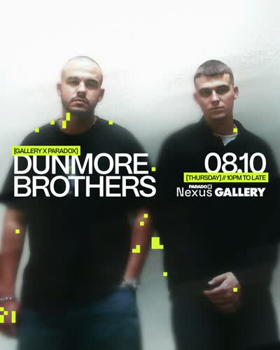 SEASON IV @dunmorebrothers headline at Gallery on Thursday, 8 October.