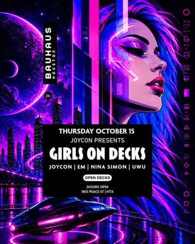 GIRLS ON DECKS: TRANCE EDITION
