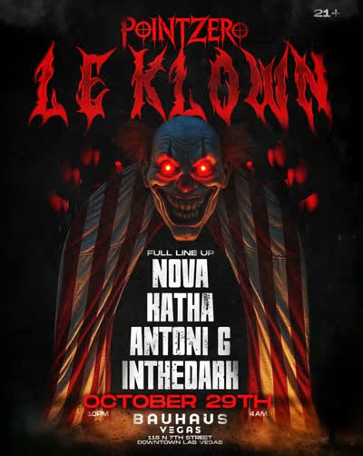 THE KLOWN HAS CHOSEN YOU. @klownlife WORLD TOUR / LAS VEGAS DEBUT