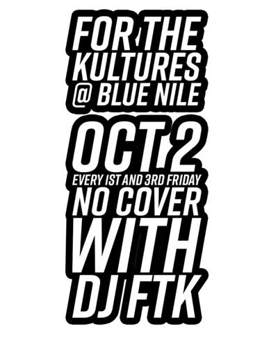 For The Kultures @ Blue Nile
