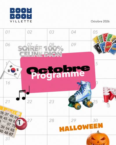 Octobre Programme - Soirée 100% Celine Dion