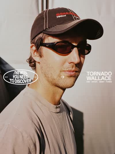 This week you need to discover @tornadowallace 🌪️ One name on the flyer, a lot more behind him.