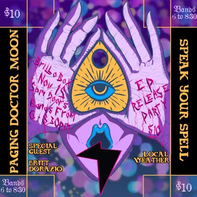 November 15th!! @brilloboxpgh ✨with excellent new band @localweathermusic and a special performance by @brittdorazio — early show on a crispy Sunday 🍂 can’t wait to see ya 🖤