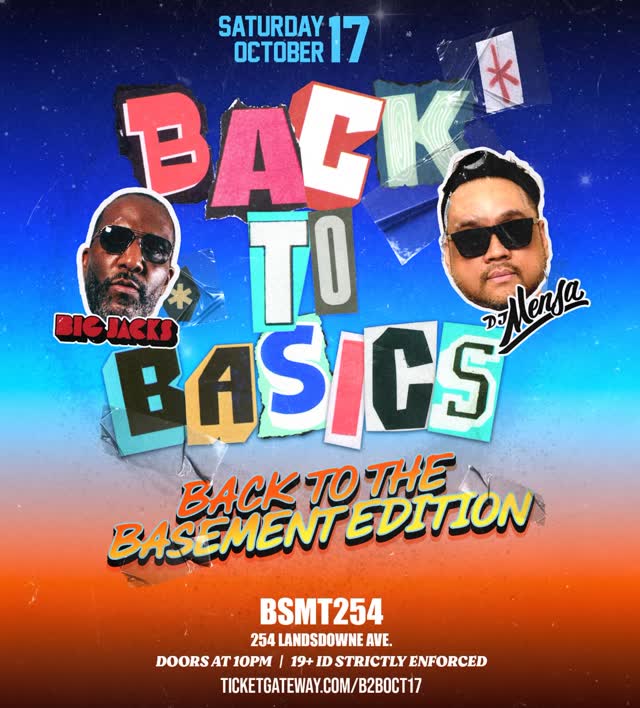Back to Basics: Back to the Basement Edition