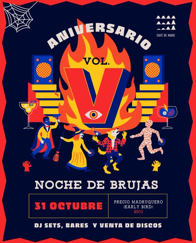 el de nadie cumple 5 y vamos a festejar en forma