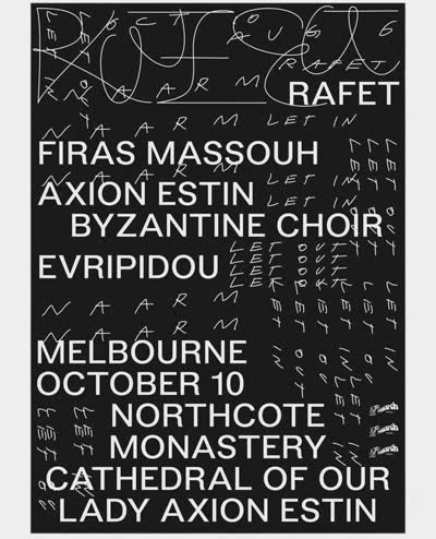 RAFET live at Northcote Monastery on October 10 - with special guests @christian.evripidou Axion Estin Byzantine Choir @firasmassouh