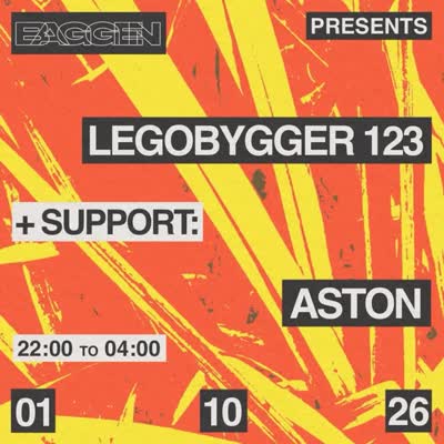 BAGGEN PRESENTS: LEGOBYGGER 123