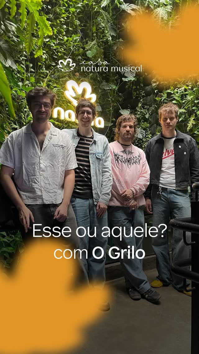 “Esse ou aquele?” com O Grilo!