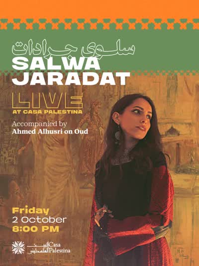 Live performance by Salwa Jaradat