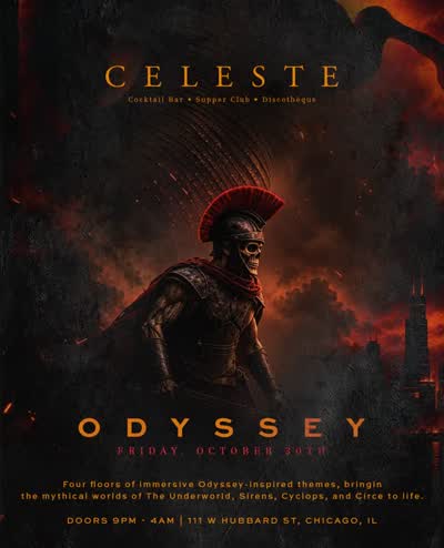 THE ODYSSEY HALLOWEEN AT CELESTE
