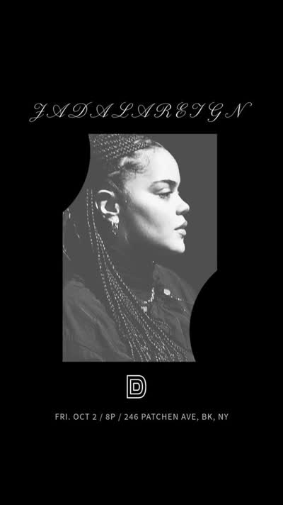 Peace ✨ Starting off Oct in a special way with guest @jadalareign this Friday ✨