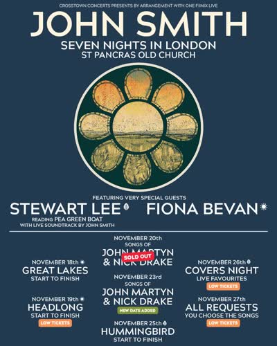 Songs Of John Martyn & Nick Drake show
