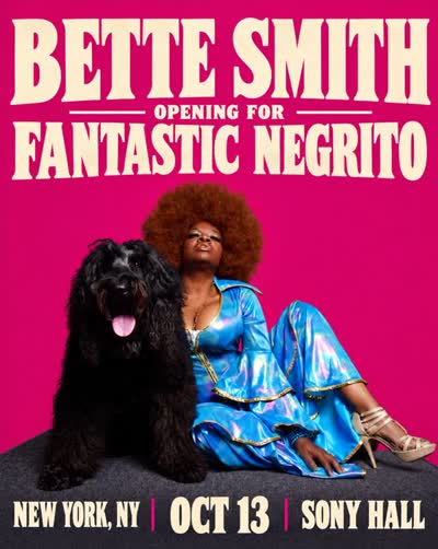 Bette Smith opening for Fantastic Negrito at Sony Hall