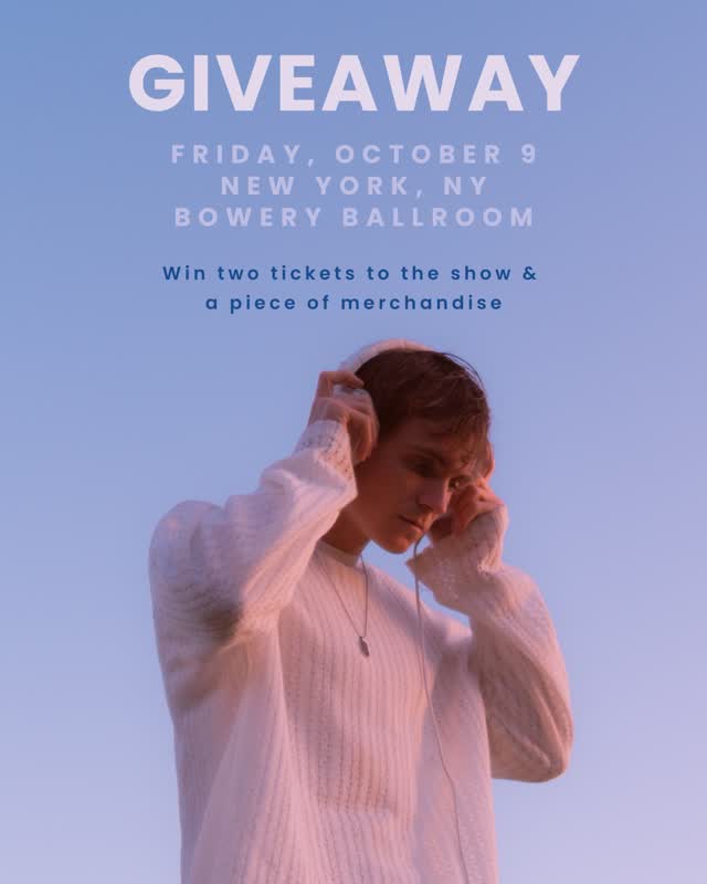 Giveaway Time!! Enter to win two tickets to @arlobeets show on October 9th AND a piece of merchandise! To enter, comment below who you’re taking to the show! Winner picked on October 5.