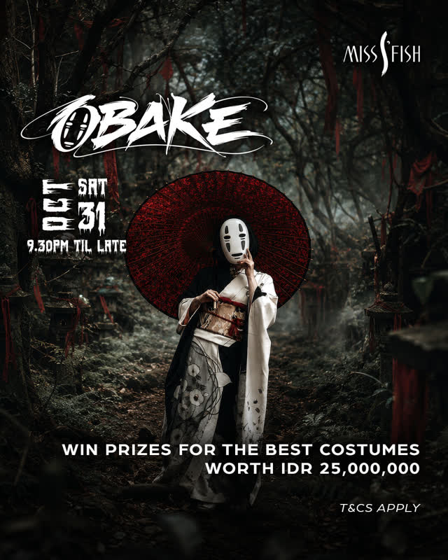OBAKE: Saturday 31 October