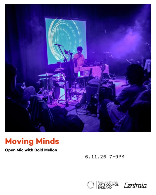 Moving Minds: Open Mic with Bold Mellon