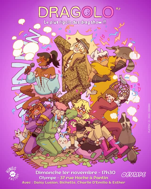 Le plus rigolo des drag shows revient pour l'heure du goûter !