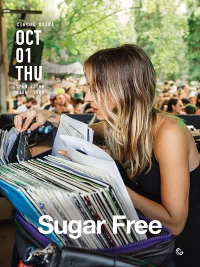 October 1st (Thu) LINE UP: Sugar Free, MiTSUYAS