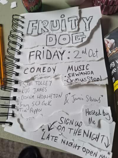 FRUITY DOG FRIDAY