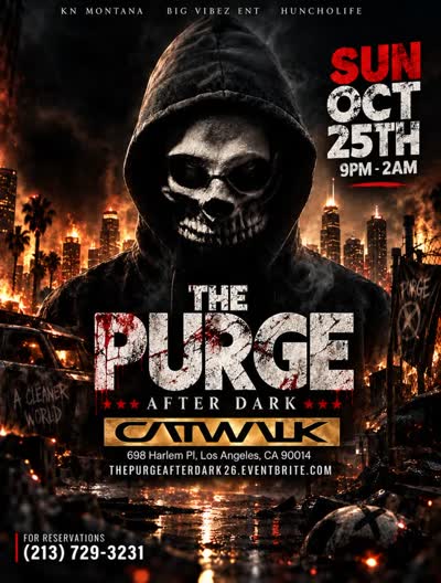 THE PURGE BEGINS 🩸🪓