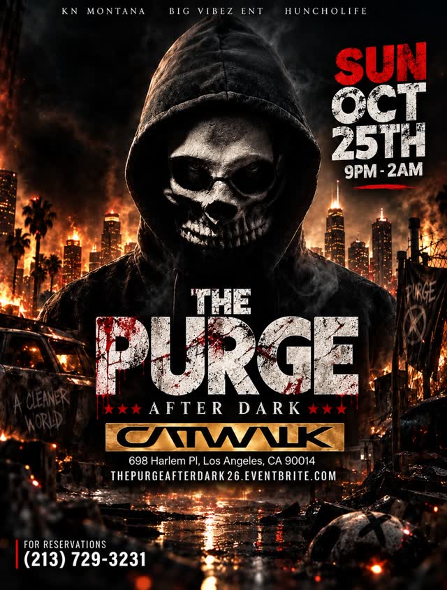 THE PURGE BEGINS 🩸🪓