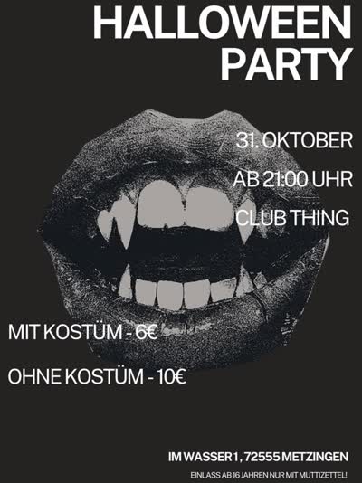 HALLOWEEN PARTY