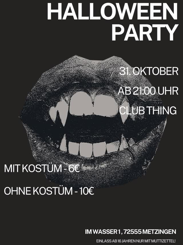 HALLOWEEN PARTY