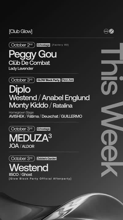 GLOW Festival / Club Glow Events