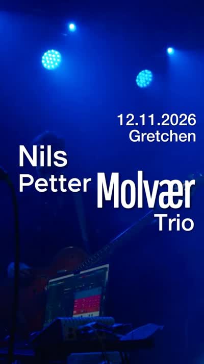 BERLIN ! Am 12. November bringt das @nilspettermolvaer Trio den ikonischen Sound zwischen Jazz und Elektronik zurück ins Gretchen.