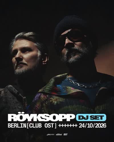 @royksopp on the 24th of October in OST