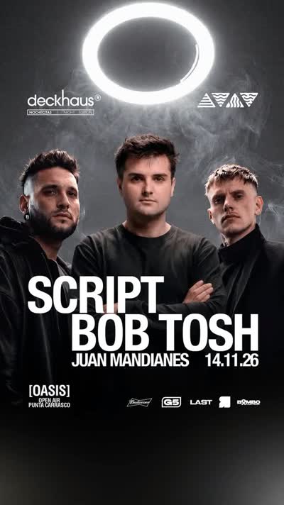 Open Air at OASIS featuring Script & Bob Tosh