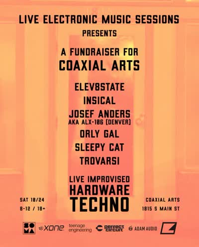 LEMS 16 - a fundraiser for @coaxialarts