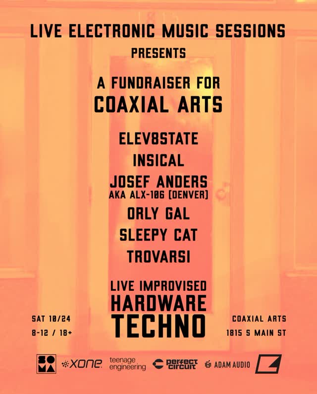 LEMS 16 - a fundraiser for @coaxialarts
