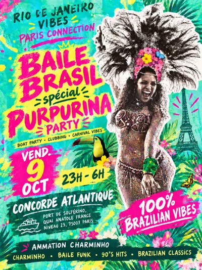BAILE BRASIL spécial FESTA DA PURPURINA