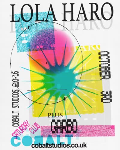 Lola Haro + Gabo at Cobalt Studios Saturday Club