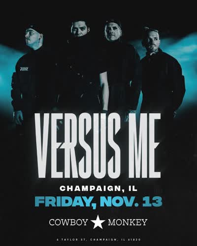 Versus Me is coming to Cowboy Monkey!