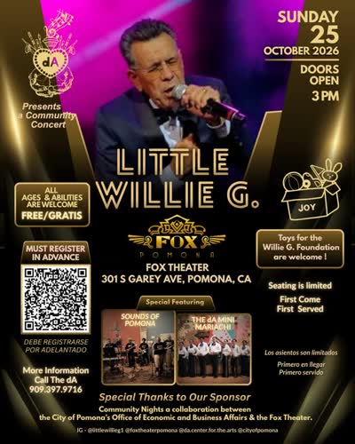 Little Willie G. Community Concert