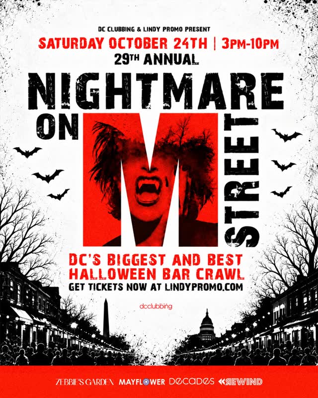 29th Annual ‘Nightmare on M Street’ Bar Crawl