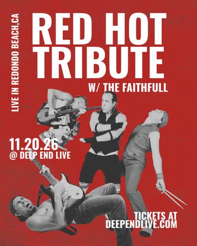 Red Hot Tribute Live in Redondo Beach, CA