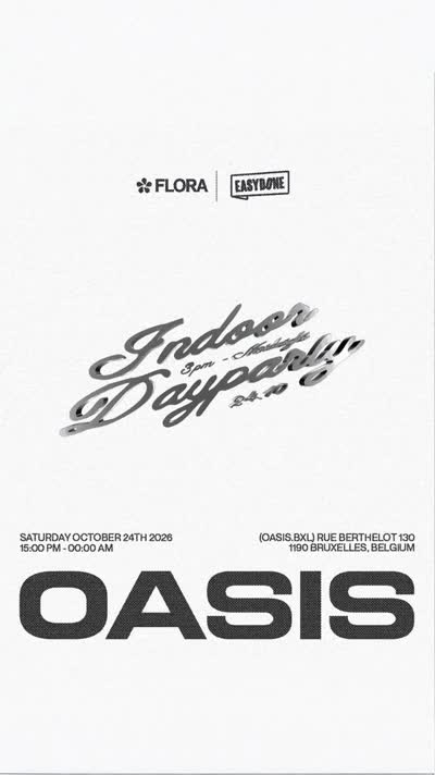 FLORA X EASYDONE | INDOOR DAYPARTY