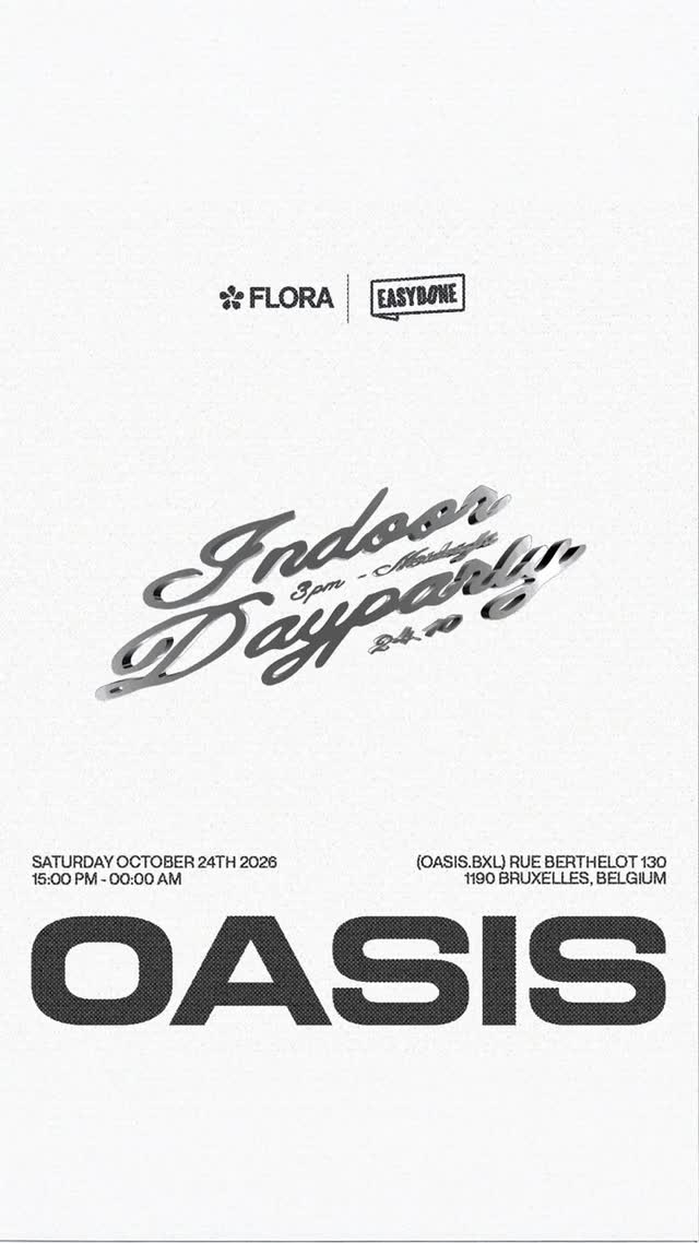 FLORA X EASYDONE | INDOOR DAYPARTY
