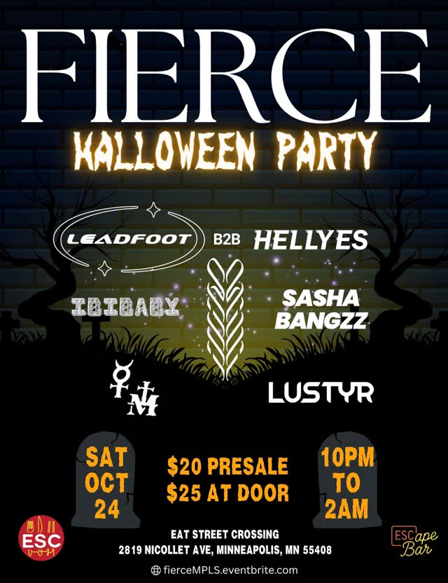 FIERCE: HALLOWEEN PARTY