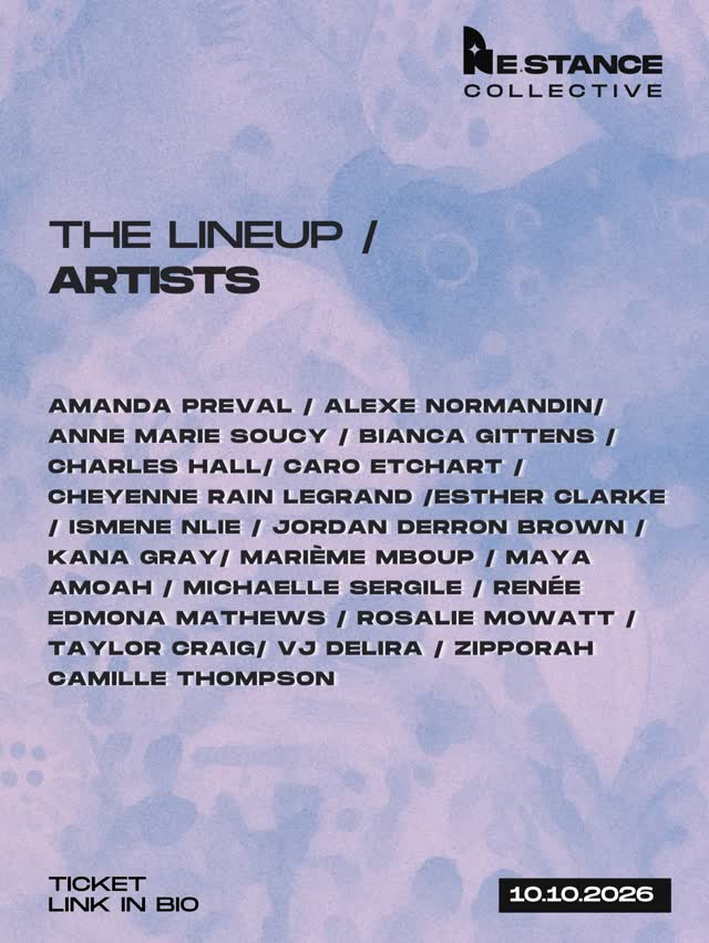 THE LINEUP / ARTISTS