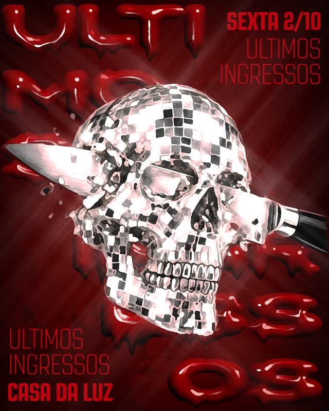 ÚLTIMOS INGRESSOS DISPONÍVEIS.