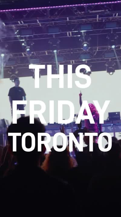 Toronto this Friday let’s party like it’s October 2, 2026!!️🎉