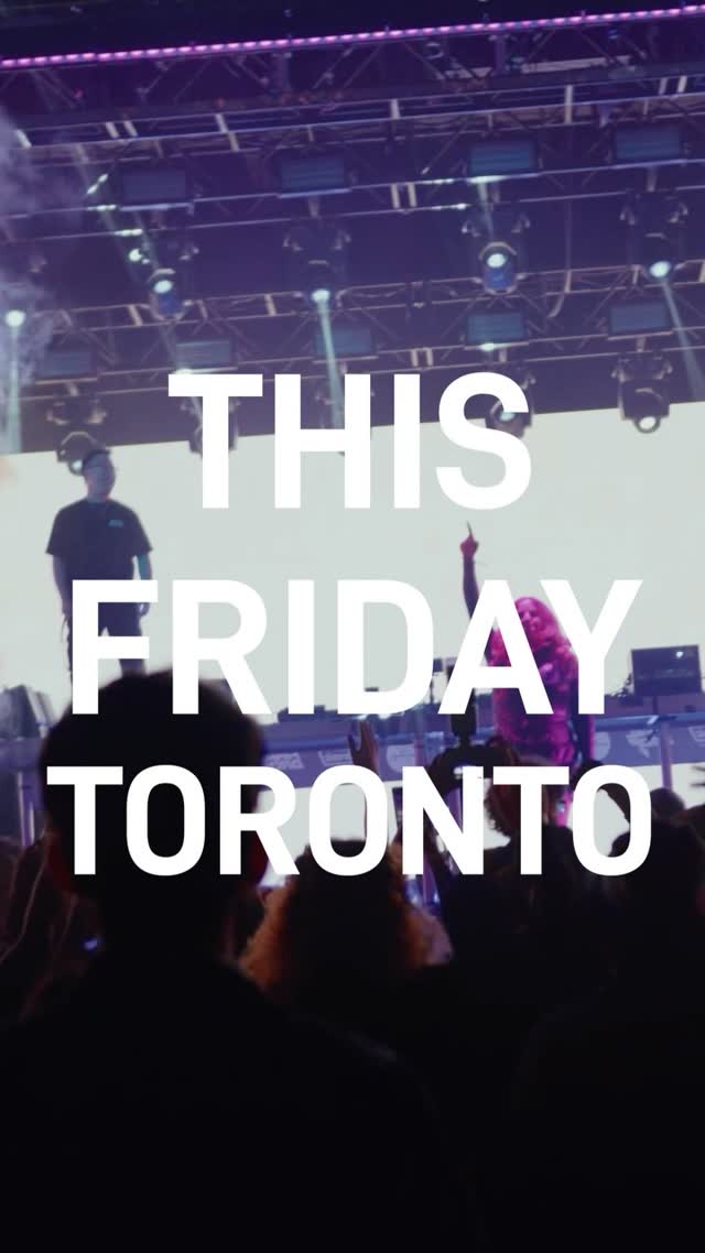 Toronto this Friday let’s party like it’s October 2, 2026!!️🎉