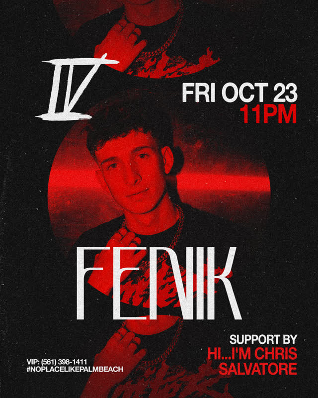 @itsfenik is bringing the heat to FOUR. Friday Oct 23, RSVP link in bio❤️‍🔥