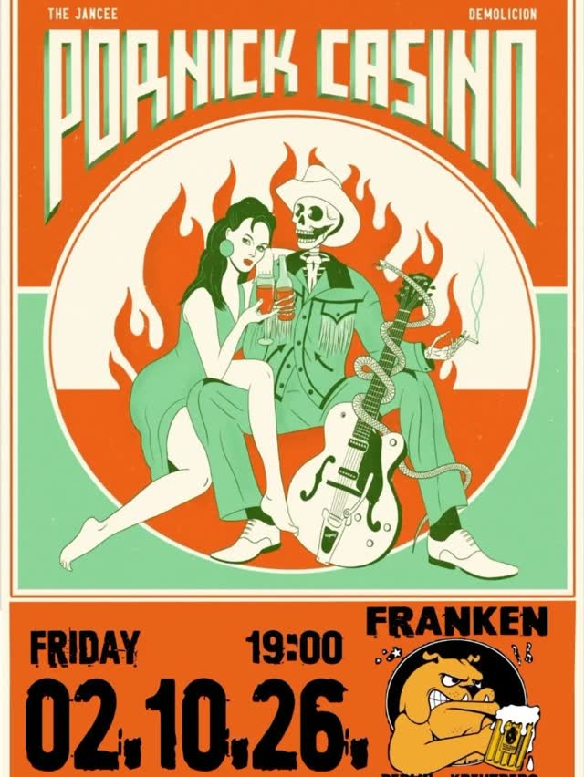 Nächstes Konzert am 2.10.! Free entry - Hutspende 🎩